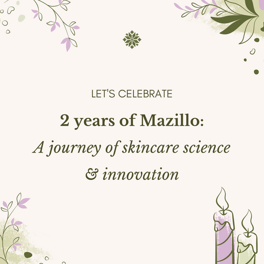 Celebrating 2 years Of Mazillo: A Journey Of Skincare Science And Innovation
