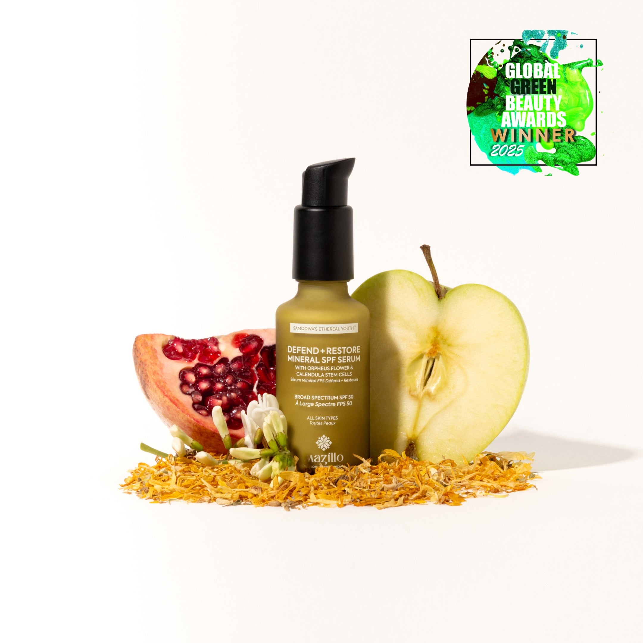 Defend+Restore Mineral SPF50 Serum |Plant Stem Cell Sunscreen