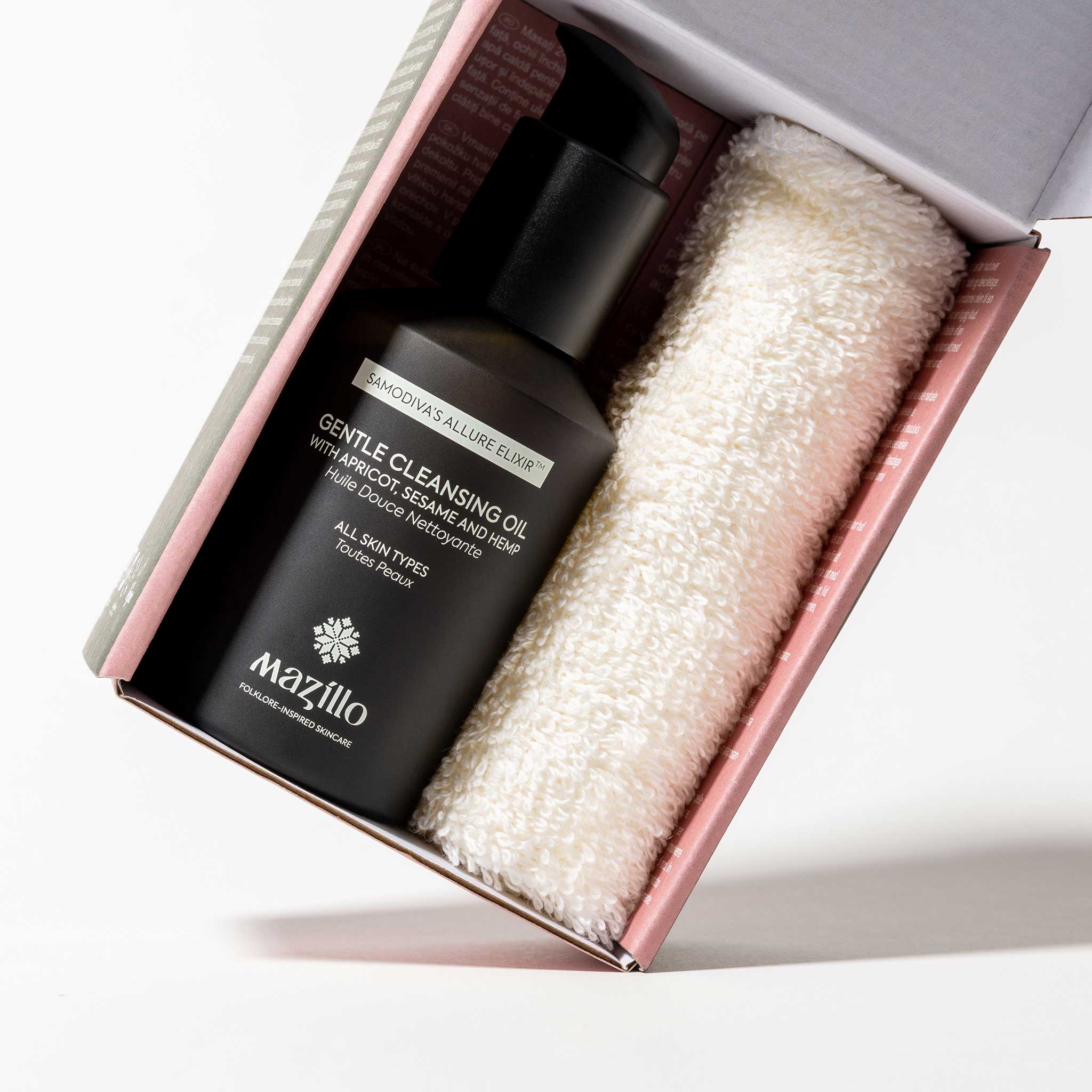 Samodiva’s Allure Elixir Gentle Cleansing Oil Packaging