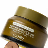 Samodiva’s Ethereal Youth Purify+Nourish Face Mask Close Up