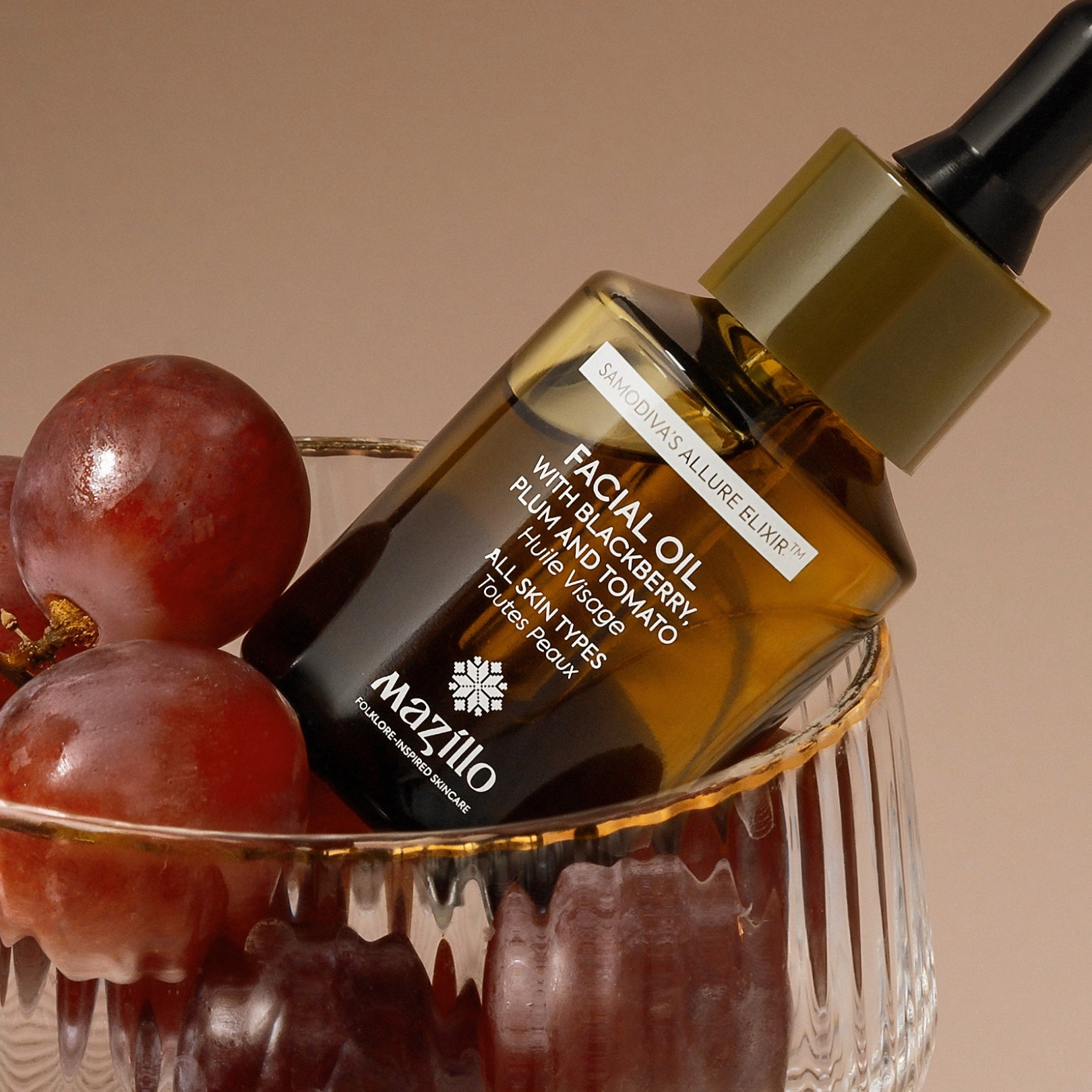 Facial Oil | Blackberry, Plum & Tomato Antioxidant Elixir